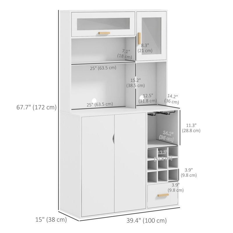 Bar avec rangement pour le vin Ilvi