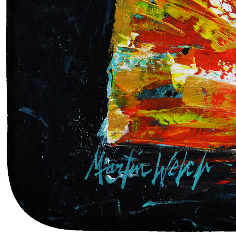 Martin Welch New Artwork Drying Mat