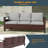 3 Pieces Patio Bistro Set with Washable Cushion for Balcony, Porch, Yard, Backyard, Lawn-367921130