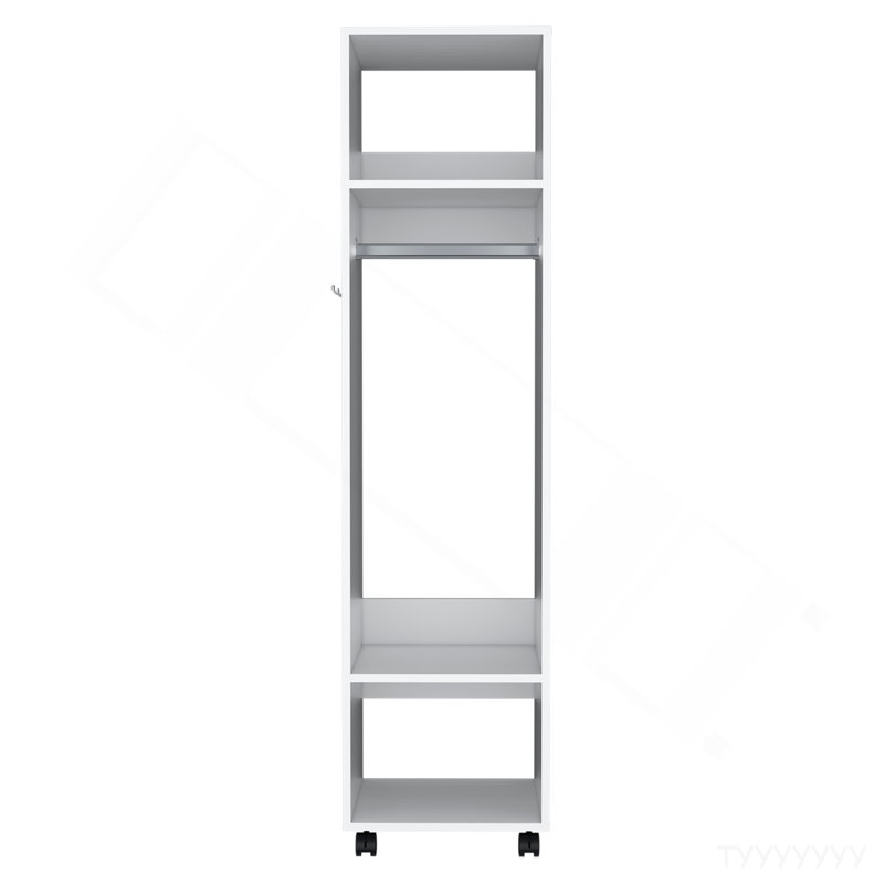 Garde-robe Devon, chambre à coucher, blanc, Blanc