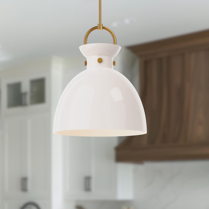 Tinka 1 - Light Single Pendant, Aged Gold, 21.75" H x 18" W x 18" D