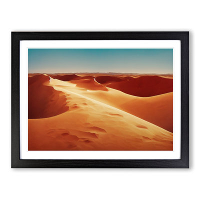 Placid Desert - Single Picture Frame Print