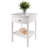 Curved End table/Night Stand with one drawer-706638682