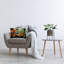 Coussin décoratif à imprimé léopard noir Lazy Day, par Petal Prints Design-121373638