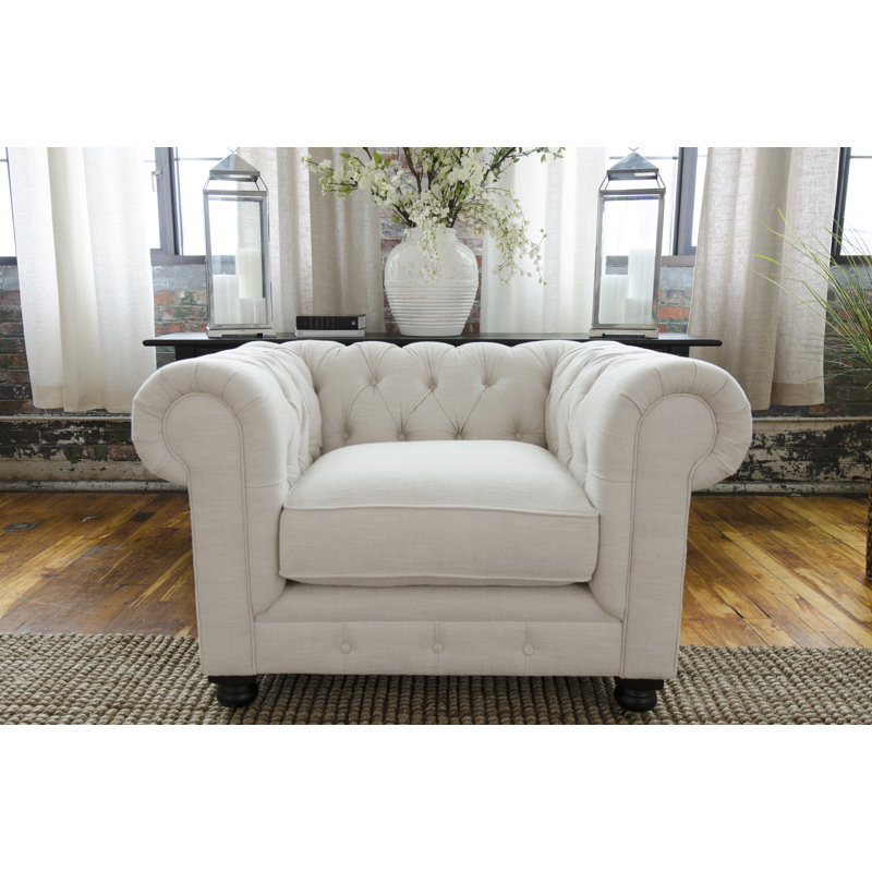 Fiske Upholstered Chesterfield Chair