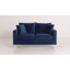 Shumpert 58" Velvet Square Arm Loveseat-816297959