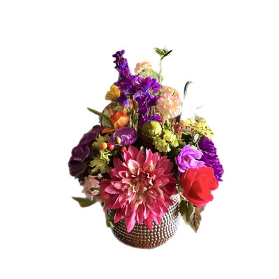 Arrangement en fausse soie