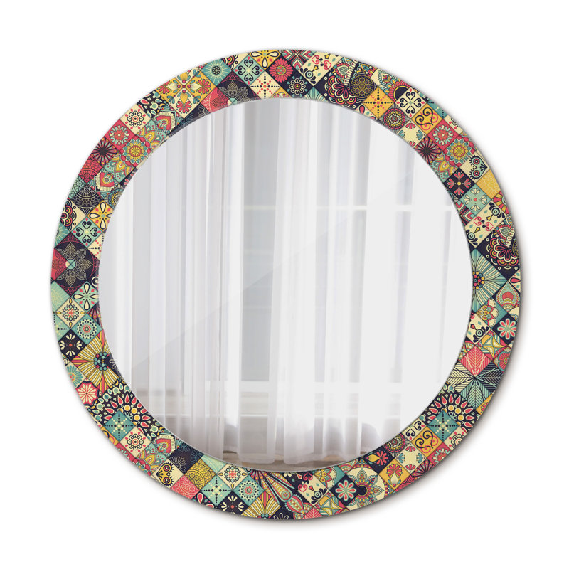 Huldar Glass Flat Wall Mirror