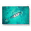 Shipwreck In Black Rock Beach Australia - Wrapped Canvas-55342287