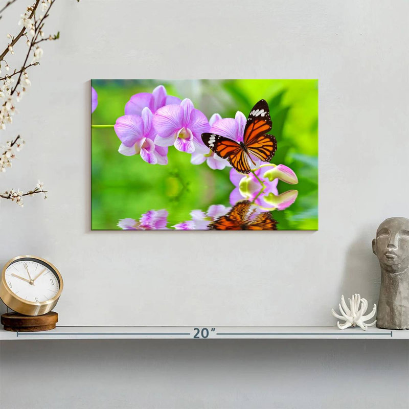 Brampt Spring Butterfly, 8" H x 12" W