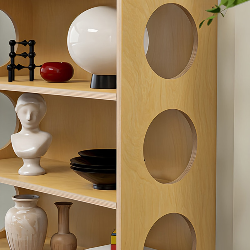 Creative and stylish bookcase, Light Brown