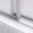 68" - 72" W x 76" H Double Sliding Frameless Shower Door With 3/8 Inch (10mm) Clear Glass-115723240