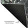Premium Machine Washable Cerrito Charcoal Rug