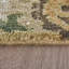 Wool Floral Area Rug in Green-375298614