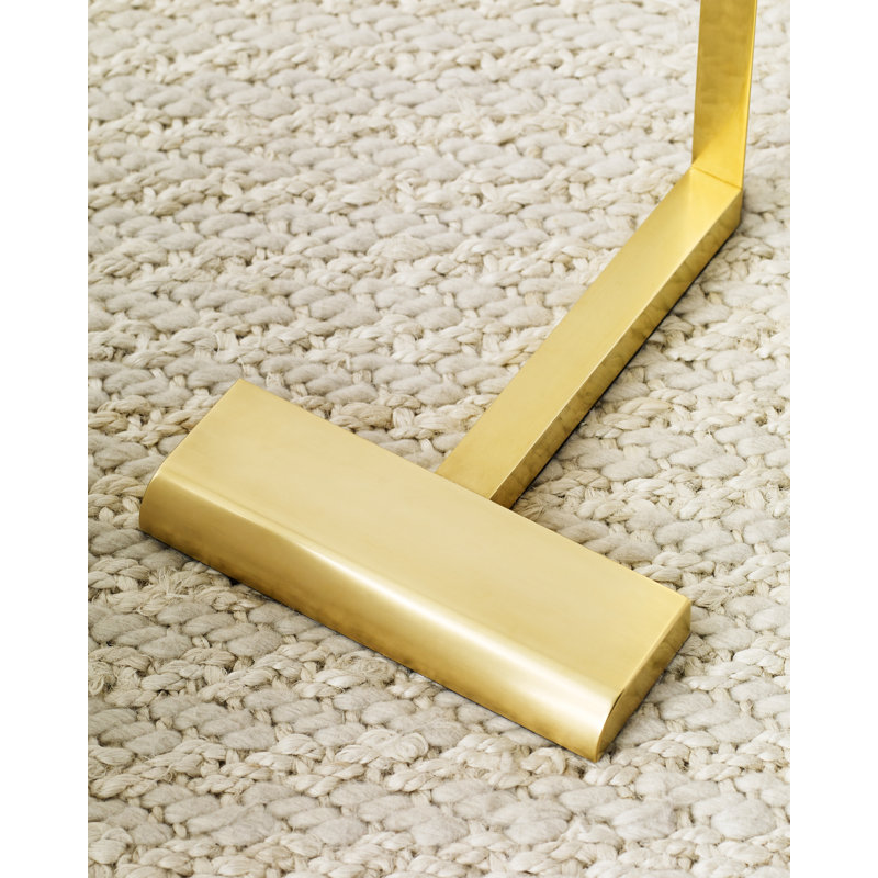 Sean Lavin Dessau Floor Lamp, Natural Brass, 46"