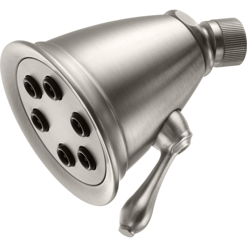 Miramar 1.8 GPM Pressure Balance Shower System with Single Showerhead, Satin Nickel
