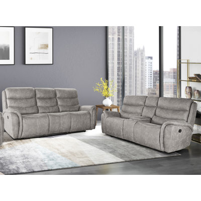 Ensemble de salon inclinable 2 pièces Rieka