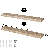 Sydney 36" W x 6" D Floating Shelves Set with Invisible Wall Mount Brackets-97960583