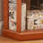Corner Curio Cabinet With Lighting System, - Toppling Device And Mirrored Back For Antique Collection In Living Room Showcase Lighting, Cherished Belongings Decor