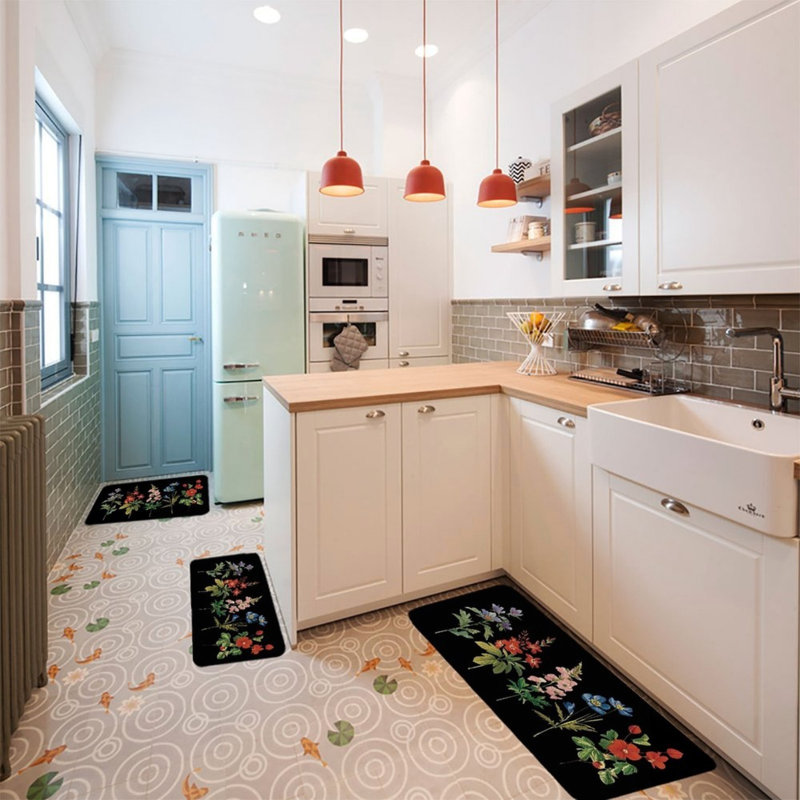Tapis de cuisine 3 pièces