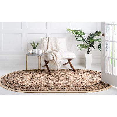Hanan Floral Ivory Area Rug