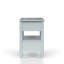Table de chevet ouverte avec 2 tiroirs-370073374