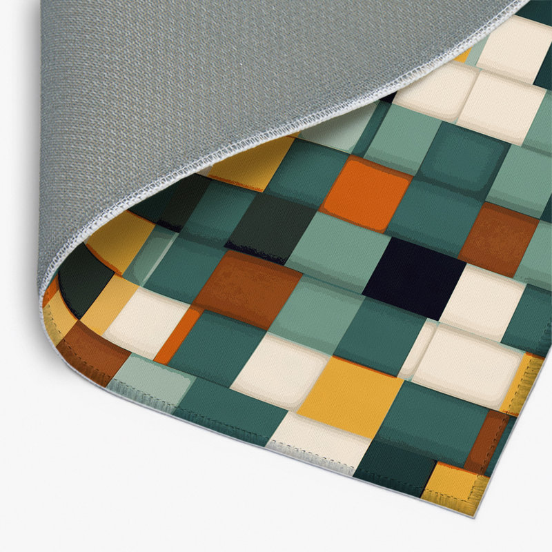 Tapis intérieur et extérieur Earth Bound Textures, Rectangle 1 pi 6 po x 2 pi 6 po