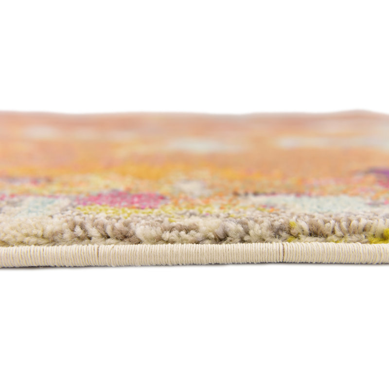 Keimar Washable Abstract Indoor Rug, Rectangle 10'6" x 16'5"