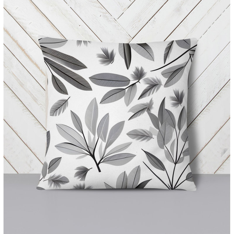 Throw Pillow, 16"H x 16"W, Pillow Cover Only - No Insert
