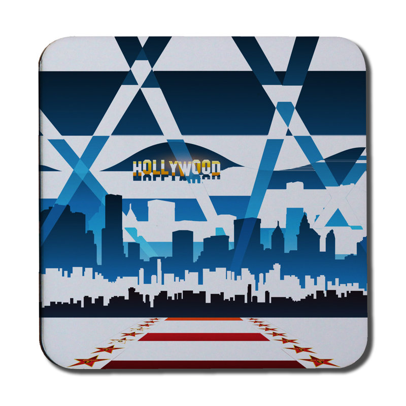 Square 6 Piece Coaster Set