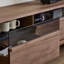 TV Stand with Black Walnut Veneer