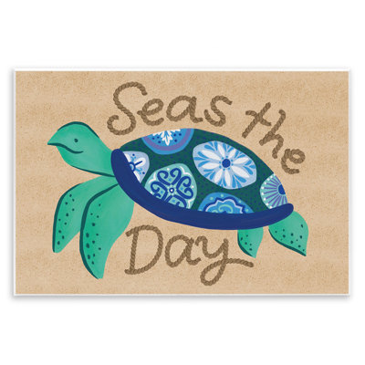  «Seas The Day Turtle» par Deborah Curiel