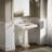 Memoirs Rectangular Pedestal Bathroom Sink with Overflow-19195568-10939918