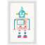 «Girly Robot» par Tomaz, reproduction encadrée-759657020