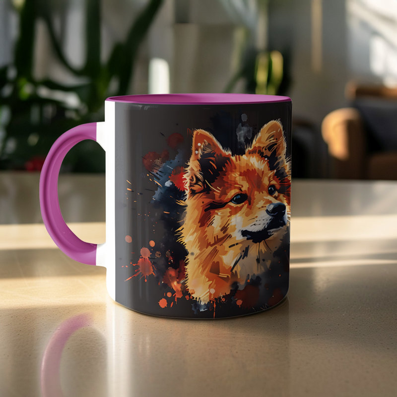 Mug, 2, Purple