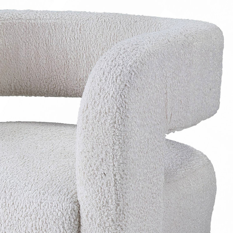 Fauteuil d'appoint en sherpa Teddy