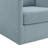 Hannah Swivel Chair in Freya Light Blue