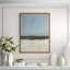 Sandscape 2' Framed Print on Glass