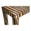 Zebra Console Table