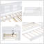 Lit de jour en bois blanc avec lit gigogne simple, tablettes de rangement intégrées et ports de chargement USB-1785141037-1786518933