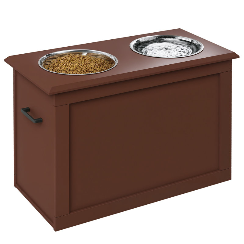 Large Elevated Feeder, Brown