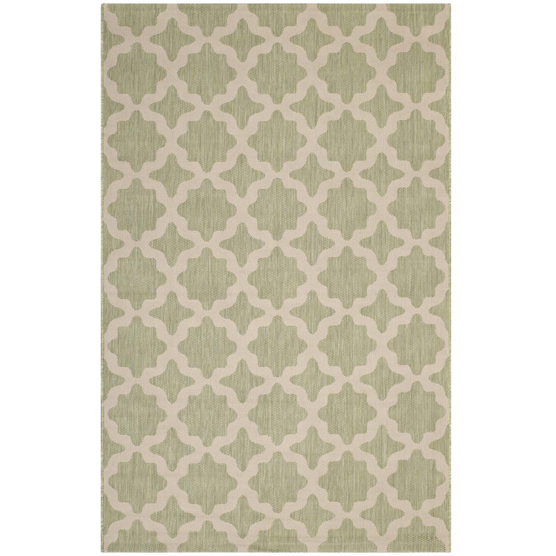 Modway Cerelia Moroccan Trellis Indoor and Outdoor Area Rug, Rectangle 8' x 10'
