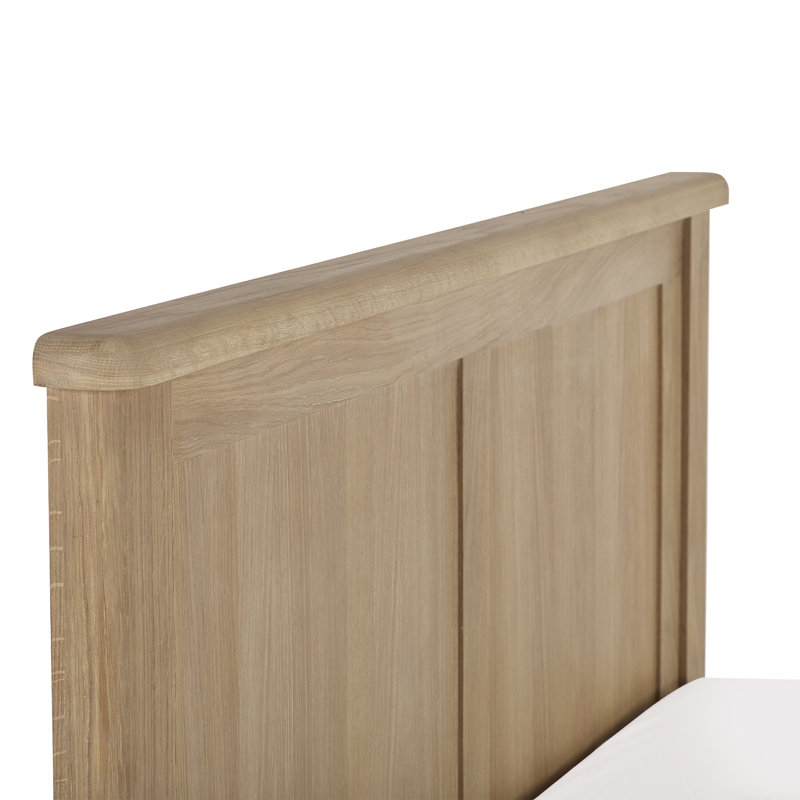 Hayek Solid Wood Storage Bed, Double (4'6)