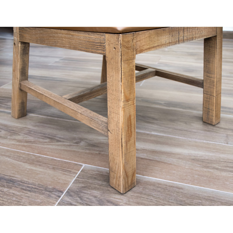 Marcellous Solid Wood Chair With Upholstered Seat