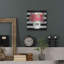 Winston Porter «Fuchsia Jardin Stripes» par Cindy Jacobs, art mural en métal-883551446