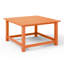 Ensemble de conversation d'extérieur 5 pièces Adirondack avec table basse carrée-1248696556