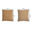 Green Square Cushion-80785341