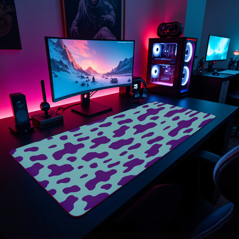 Polyester Desk Pad, 23.6x13.8