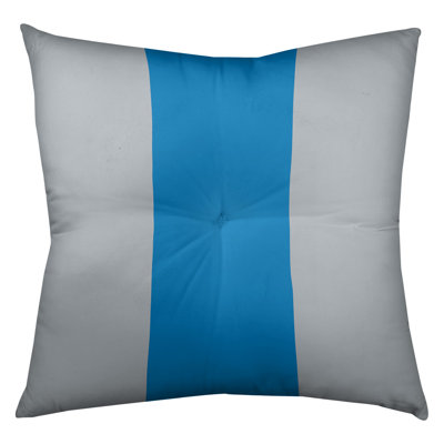 Striped Reversible Throw Pillow