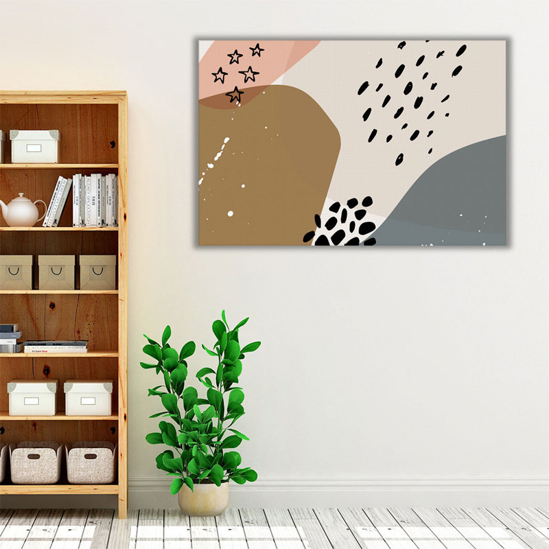 «Enlightened Abstract», reproduction d'art sur toile, H 24 po x l 36 po